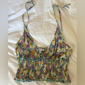Patrons of Peace Multicolor Floral Top